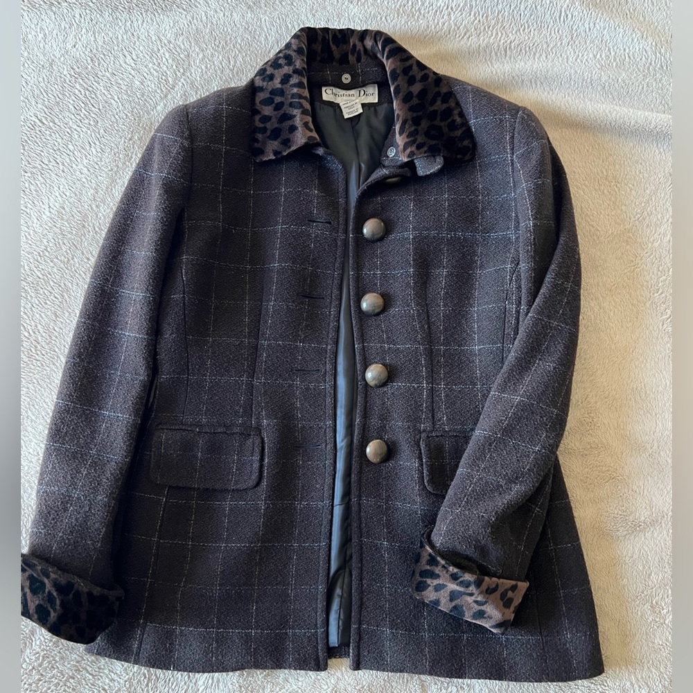 Christian Dior size 4 Brown Jacket